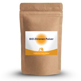 natürlich lang leben BIO Zitronen Frucht Pulver