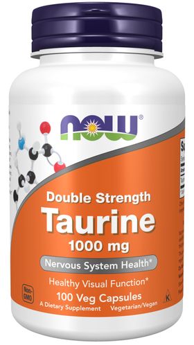 Now Foods Taurin, doppelte Stärke