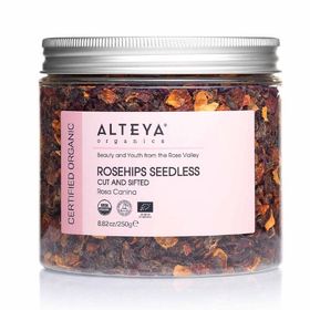 Alteya Organics Natürlich getrocknete kernlose Hagebutten 250 g