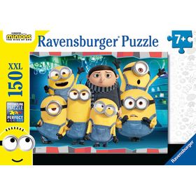 ravensburger Puzzle Mimons 2: Der bösewicht kommt xxl 150 Teile