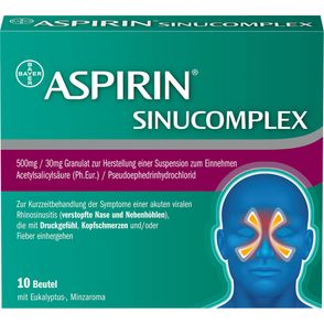 ASPIRIN® SINUCOMPLEX 500 mg