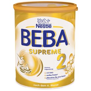 Nestlé Beba® Supreme 2 Folgemilch ab dem 7. Monat