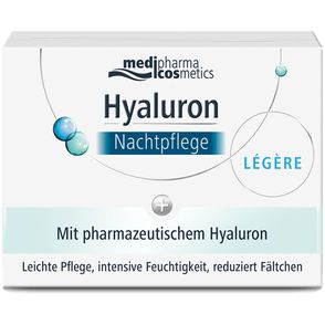 medipharma cosmetics Hyaluron Nachtpflege légère