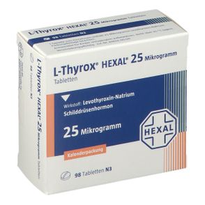 L-Thyrox® HEXAL® 25 µg