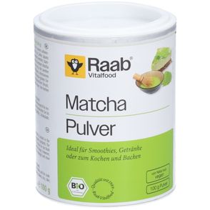 Raab Bio Matcha Grüntee Pulver