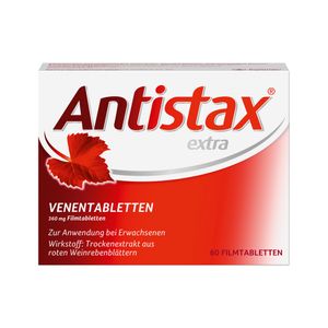 Antistax® extra Venentabletten bei Venenschwäche thumbnail