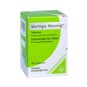 Vertigo Hennig® Tabletten thumbnail