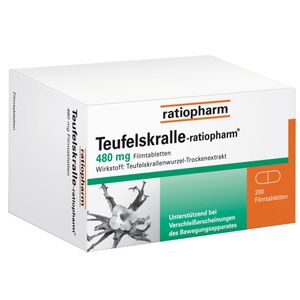 Teufelskralle ratiopharm® - bei Gelenkschmerz thumbnail