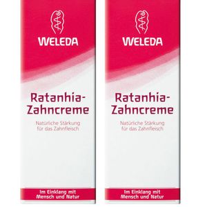 Weleda Ratanhia-Zahncreme  - für langanhaltend frischen Atem, entfernt Plaque & schützt so vor Karies thumbnail