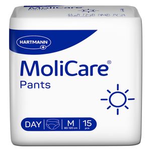 MoliCare Pants Day Inkontinenzhosen: diskreter Schutz am Tag bei mittlerer Inkontinenz, Gr. M (80-120cm Hüftumfang) thumbnail