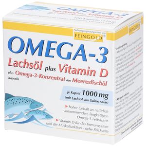 Omega-3 Lachsöl plus Vitamin D und Omega 3 thumbnail