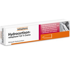 Hydrocortison ratiopharm® 0,5%, Creme thumbnail