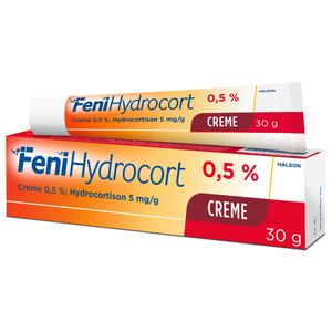 FeniHydrocort Creme 0,5 %, Hydrocortison 5 mg/g, wirksam bei Hautentzündungen thumbnail