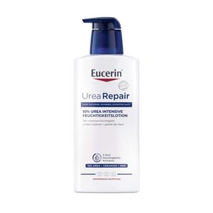 Eucerin® UreaRepair 10% Urea Intensive Feuchtigkeitslotion – Körperlotion für sehr trockene bis extrem trockene Haut - Jetzt 20% sparen mit Code "eucerin20" + Eucerin AtopiControl Hydro-Lotion 20ml GRATIS thumbnail