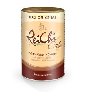 ReiChi Cafe Reishi-Pilz Espresso-Kaffee Kokos Guarana Ginseng vegan thumbnail