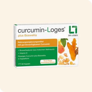 curcumin-Loges plus Boswellia - hoch bioverfügbare Kurkuma-Kapseln plus Weihrauch thumbnail