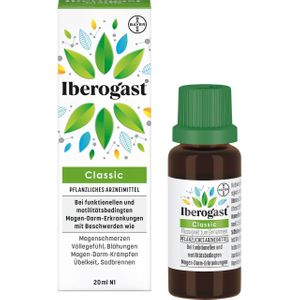 Iberogast® Classic Arzneimittel bei motilitätsbedingten und funktionellen Magen-Darm-Beschwerden thumbnail