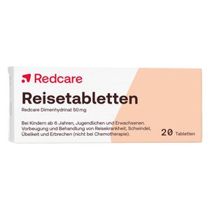 Redcare Reisetabletten Dimenhydrinat 50 mg thumbnail