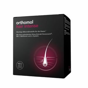 Orthomol Hair Intense - Mikronährstoffe für schönes Haar - mit Biotin, Kupfer, Zink und dem patentierten KeraLiacin - Kapseln thumbnail