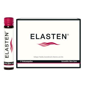 ELASTEN® Kollagen Trinkampullen für schöne Haut – das studiengeprüfte Original, mit Acerola, Vitamin C, Zink, Biotin thumbnail