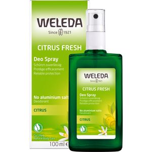 Weleda Deo Spray Citrus Fresh - zuverlässige, natürliche Wirkung ohne Aluminiumsalze thumbnail
