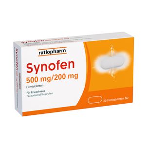 Synofen - mit Ibuprofen und Paracetamol thumbnail