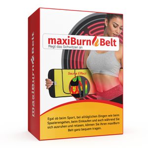 Bauchweggürtel mit Saunaeffekt – Fettverbrennung mit maxiBurn thumbnail