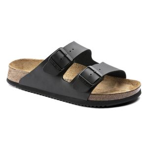 Birkenstock Sandale Arizona, Superlauf, Birko-Flor, schwarz, normal thumbnail