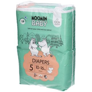 Moomin Baby Windeln Größe 5 (10-16 kg)