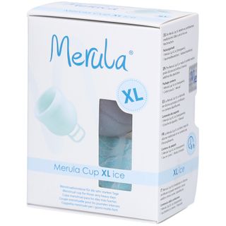 Merula Menstruationstasse Eisweiß XL