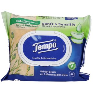 Tempo Feuchtes Toilettenpapier Sanft & Sensitiv