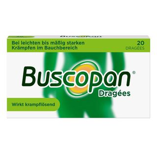 Buscopan Dragées - schnelle Linderung bei Bauchschmerzen & Krämpfen - schnelle Wirkung - Jetzt 20% mit den Code buscopan20 sparen*