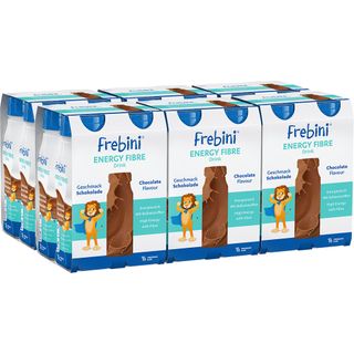 Frebini Energy Fibre Trinknahrung Schokolade | Aufbaunahrung mit Vitaminen für Kinder