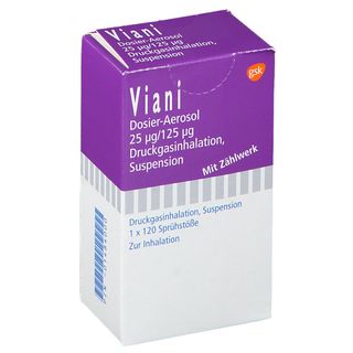 Viani® 25 µg/125 µg 120 St mit dem ERezept kaufen Shop Apotheke
