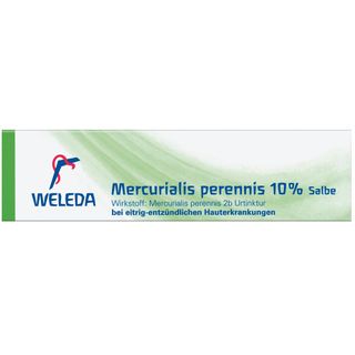 Mercurialis perennis 10% Salbe für Schrunden, Fissuren, Wunden, Furunkeln, Ekzemen, auch mit Eiter