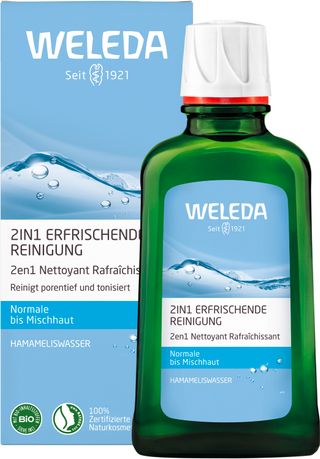 Weleda 2in1 Erfrischende Reinigung - Befreit Haut von Schmutz und Make-up, verfeinert Hautbild