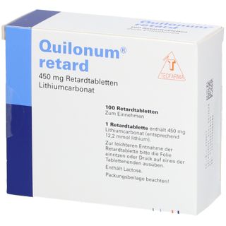 Quilonum® retard 450 mg 100 St mit dem E-Rezept kaufen – Shop Apotheke