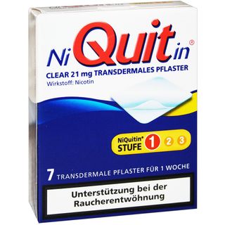 NiQuitin® Clear 21 mg transdermales Pflaster