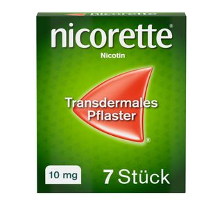 nicorette TX Pflaster mit 10 mg Nikotin zum Rauchen aufhören
