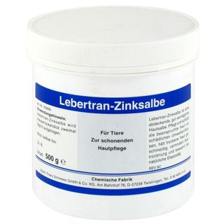 Lebertran-Zinksalbe für Tiere