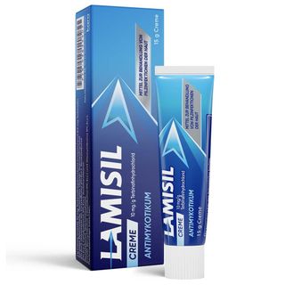 Lamisil 1% Fußpilzcreme | Wirksame Behandlung von Fußpilz | Lindert Symtome | Antimykotische Creme