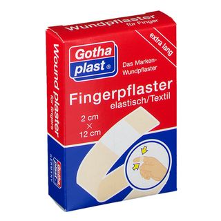 100 x Weroplast MasterTex Fingerpflaster / Pflaster  12 cm x 2 cm :  : Drogerie & Körperpflege
