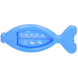 Badethermometer Fisch blau