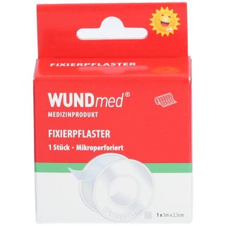 WUNDmed® Fixierpflaster 5 m x 2,5 cm 1 St - Shop Apotheke