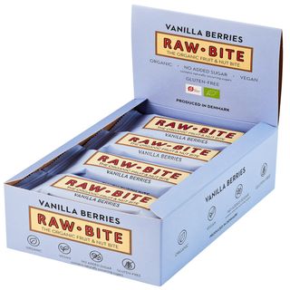 RAWBITE Frucht- & Nussriegel mit Vanille und Beeren