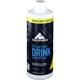 Multipower Fit Active Drink Concentrate, Limette-Zitrone