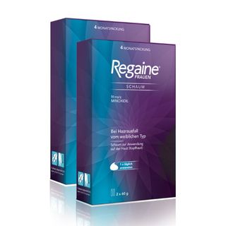 Regaine Frauen Schaum mit Minoxidil bei erblich bedingtem Haarausfall
