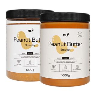 nu3 Erdnussbutter smooth + Erdnussbutter Crunchy