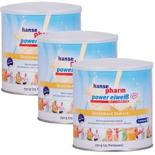 Hansepharm Power Eiweiß Plus Vanille-Geschmack