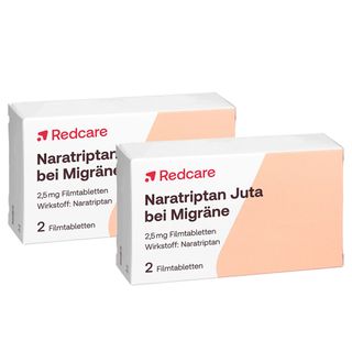 Redcare Naratriptan Juta bei Migräne 2,5mg
